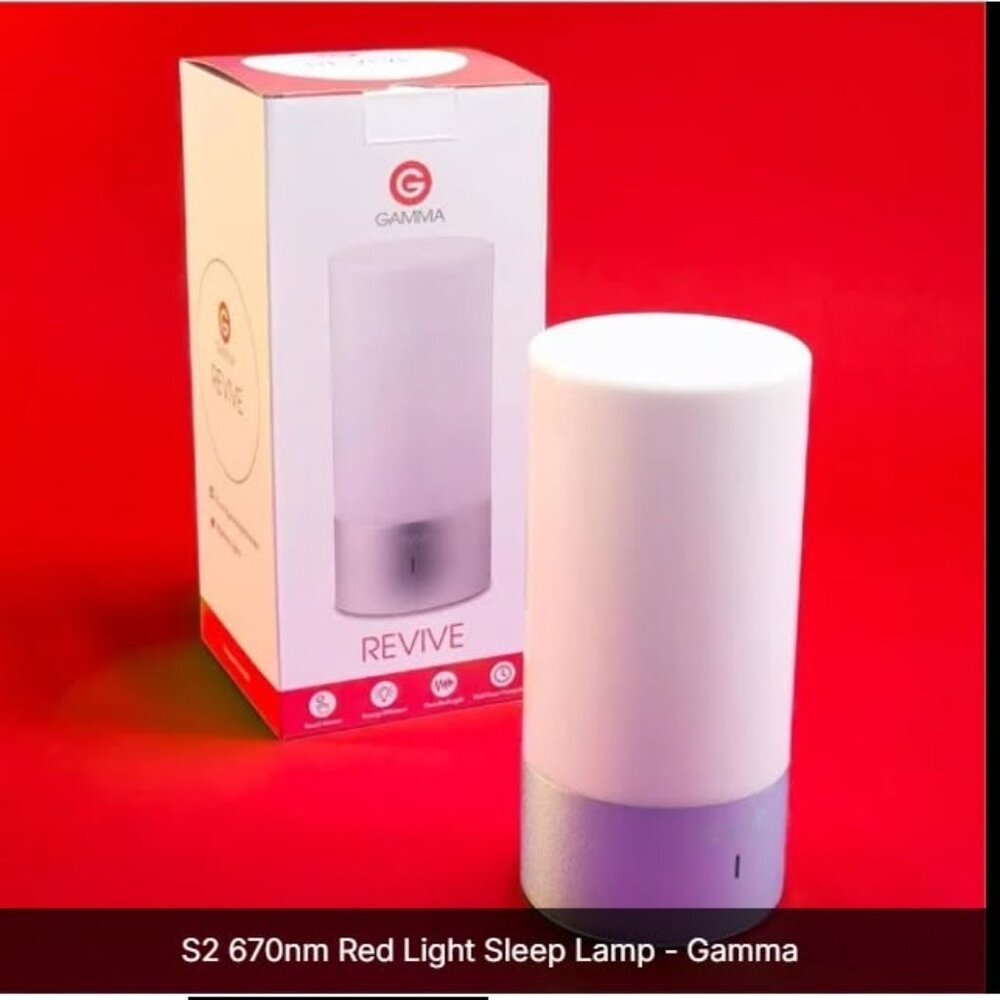 REVIVE RED LIGHT SLEEP LAMP BY GAMMA